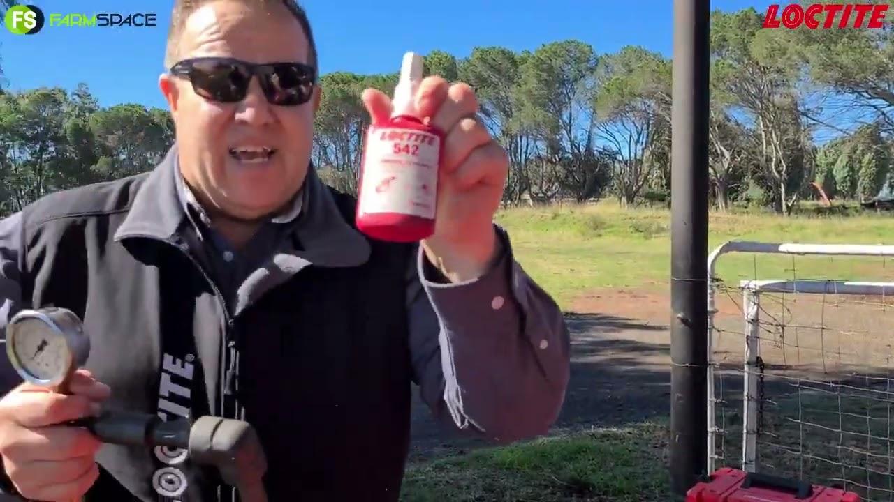Moeg vir pype wat lek? Loctite 55