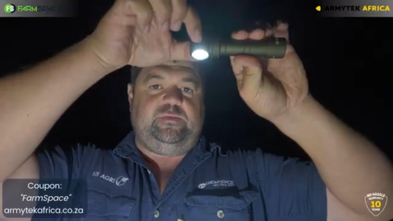 "Die Kragtigste Werksflitse in SA – Getoets deur FarmSpace”.
