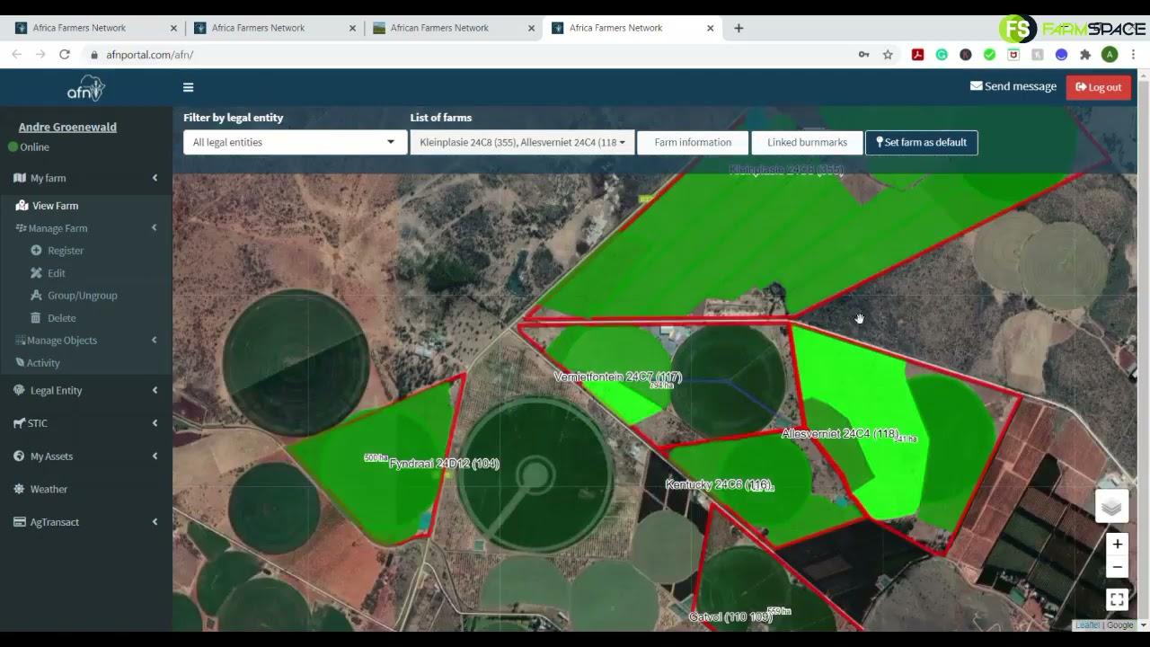 Africa Farmers Network - Kry jou SA plaasgrense in sekondes