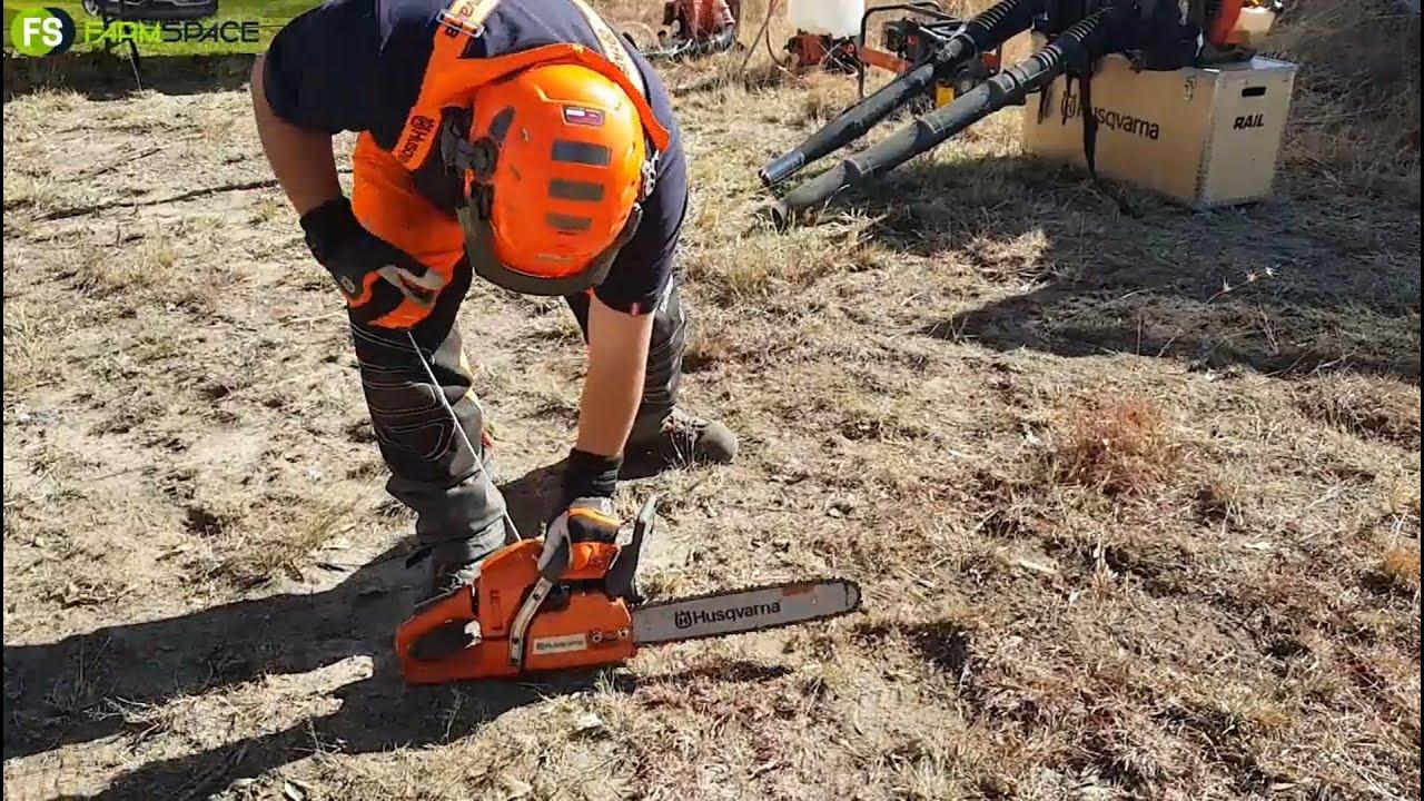 Husqvarna - Waarna kyk jy voordat jy begin saag?