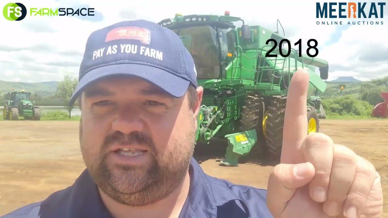 2018 John Deere S780 op Kwaliteit Trekker En Implement Veiling Sonder Grense 21-24 Feb 2022