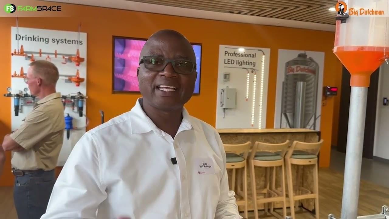 How has Big Dutchman helped Buti to optimise his farming operation?