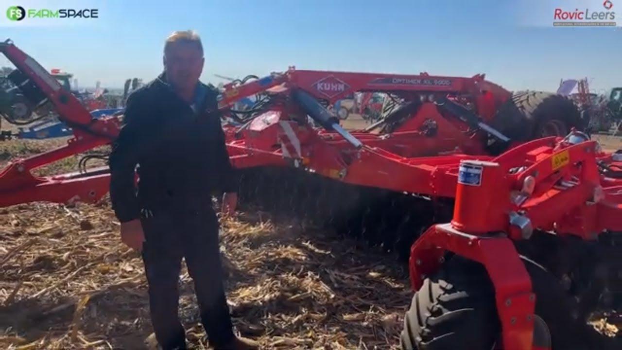 Hoe loop die Kuhn Optimer XL9000 dis in VAL Boeredag 2024 se grond?