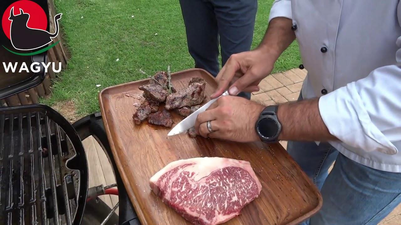 Certified Wagyu Beef, Now this is how you braai a steak!