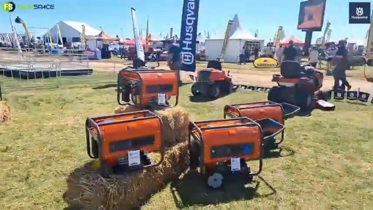 Husqvarna is by NAMPO Kaap / Cape 2022. Kom kyk wat hulle alles hier het!