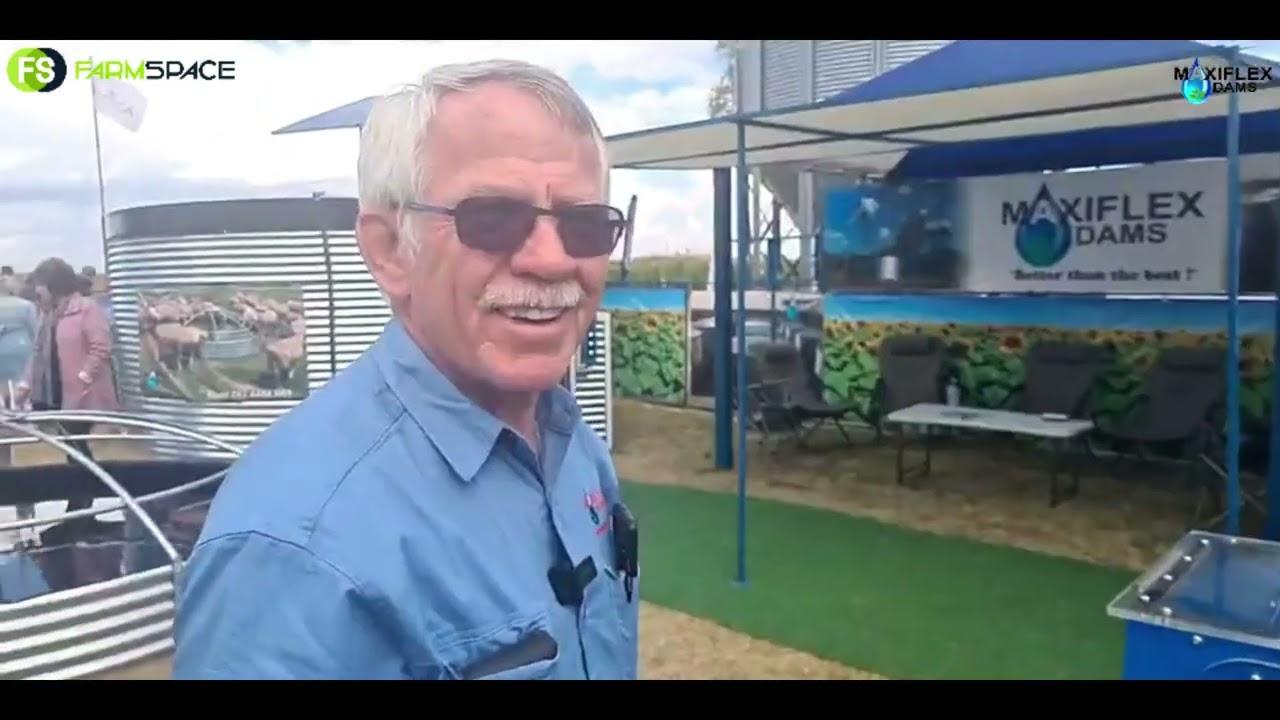 Hoe kan jy jou water beter bêre? Kom vind meer uit by Maxiflex Dams CC op Nampo 2022.