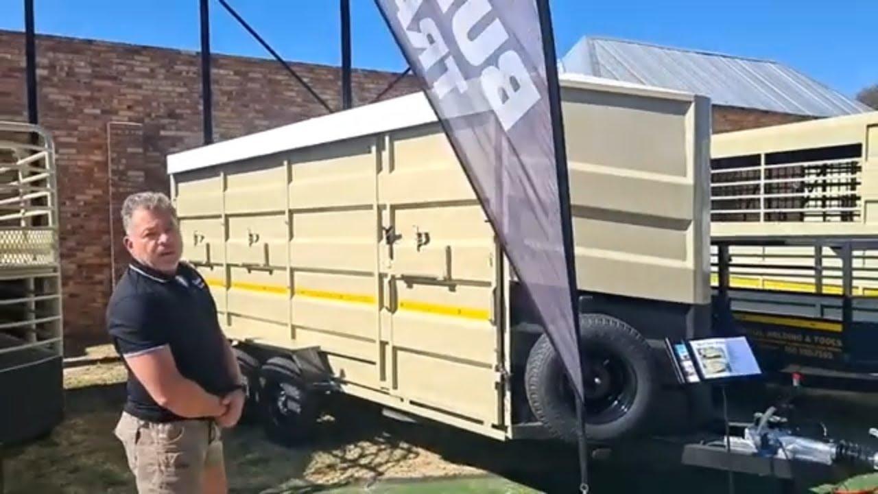 Bulperd Trailers het 'n wye reeks van hulle trailers hier op NAMPO 2024.
