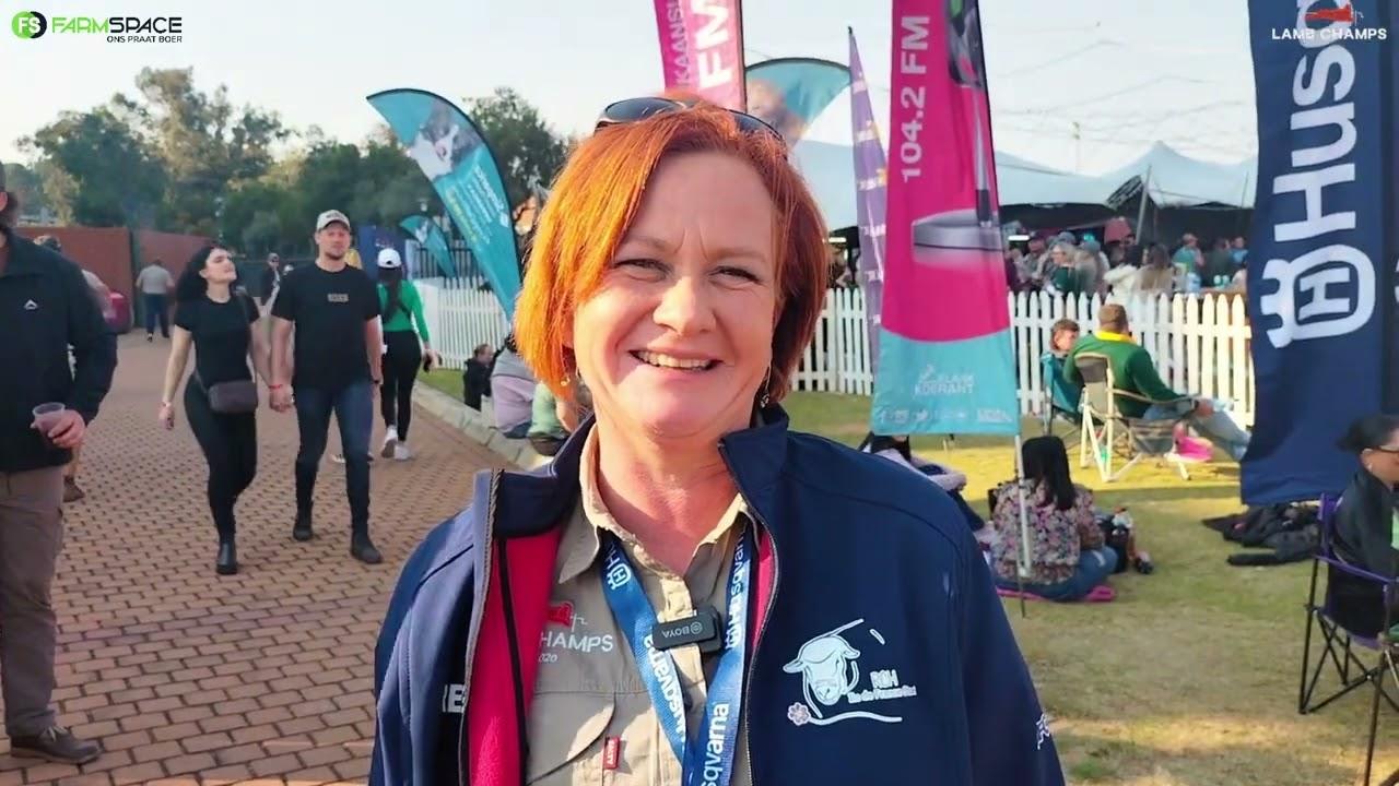 Marco gesels met Regina, 'n Ile De France teler oor hoekom hulle ingeskruif het vir Lamb Champs.