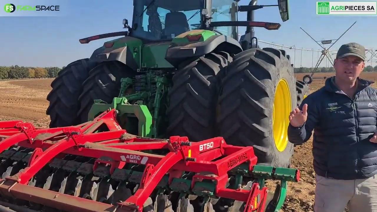 Hoe gebruik Dewald sy Agro-Masz BT50s en hoekom het hy weer hierdie hoëspoeddisse gekoop?