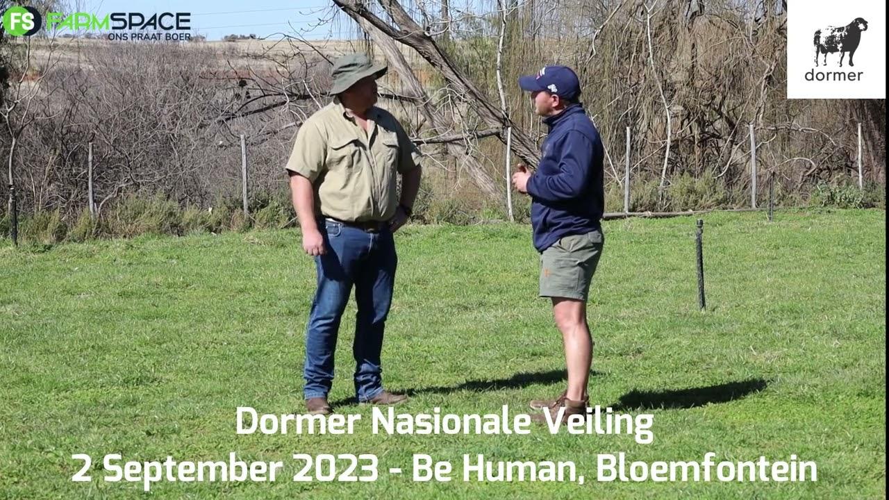 Dormer SA Nasionale Veiling | 2 September 2023. Jy kan dit nie mis nie!