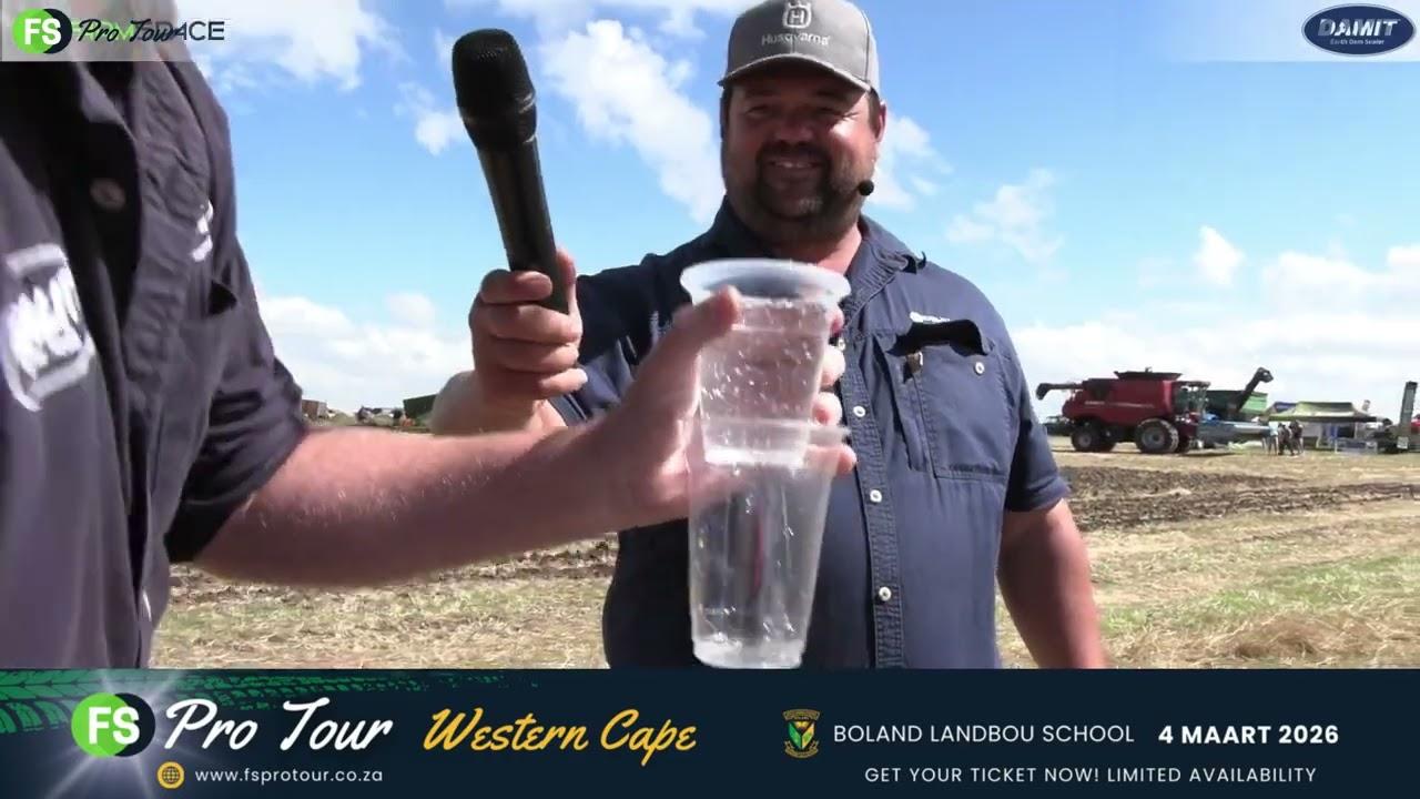 Sukkel jy met water verlies? Maak seker jy kom draai by Damit by die FS Pro Tour Wes-Kaap 2026.