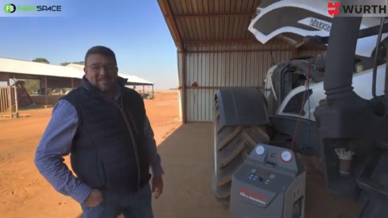 We spoke to Francois Neuhoff about Würth’s Coolius A10 A/C service unit.