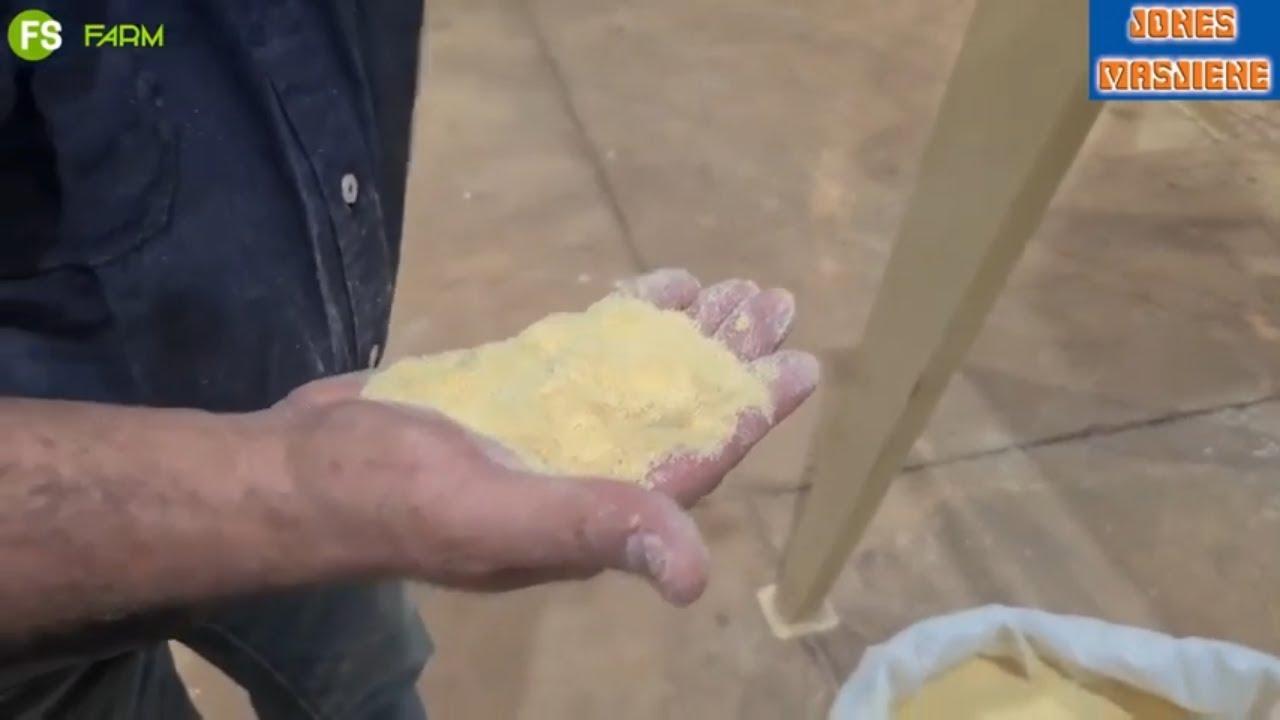 Jones Masjiene busy making maize milling more cost effective!