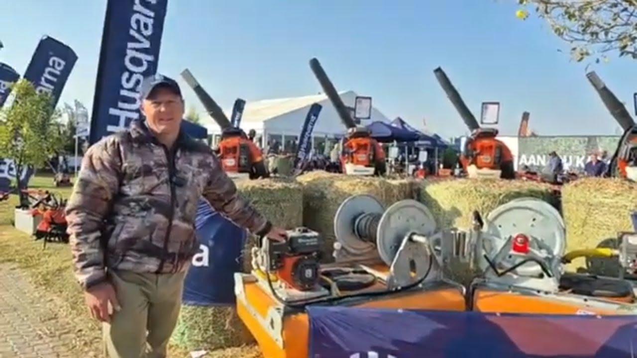 Stap deur die Husqvarna stalletjie by NAMPO 2024.