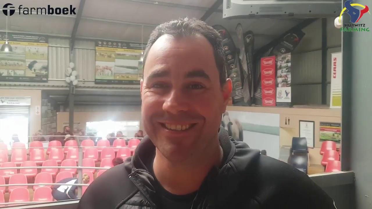 Simeon Hurwitz after their 5th Boran cattle production auction. Was it a success?