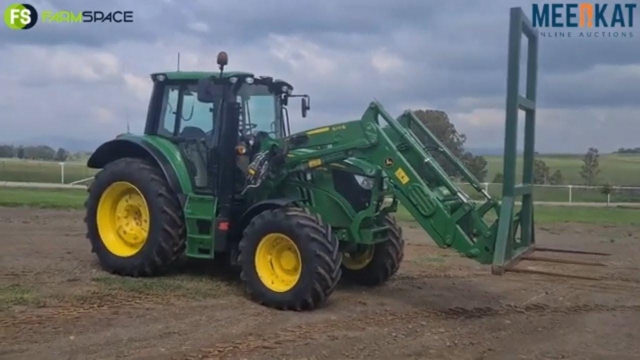 Kwaliteit Trekker en Implement Veiling Sonder Grense 21-24 Feb 2022 - John Deere 6110M x 2