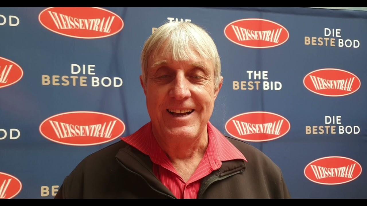 Wessel Meyer van Vleissentraal gesels oor die Hurwitz Produksie veiling 2021.