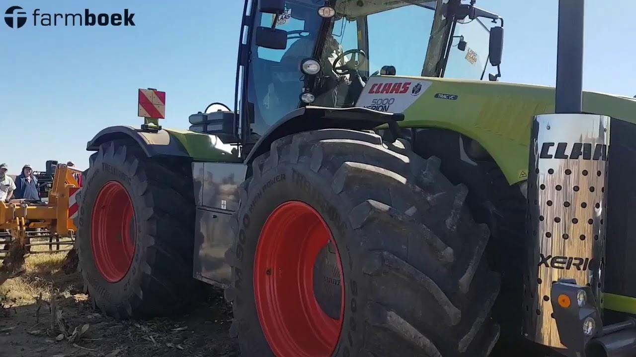 The Xerion 5000 and Agrisem struts their stuff at the Arlington Farmers Day 2019