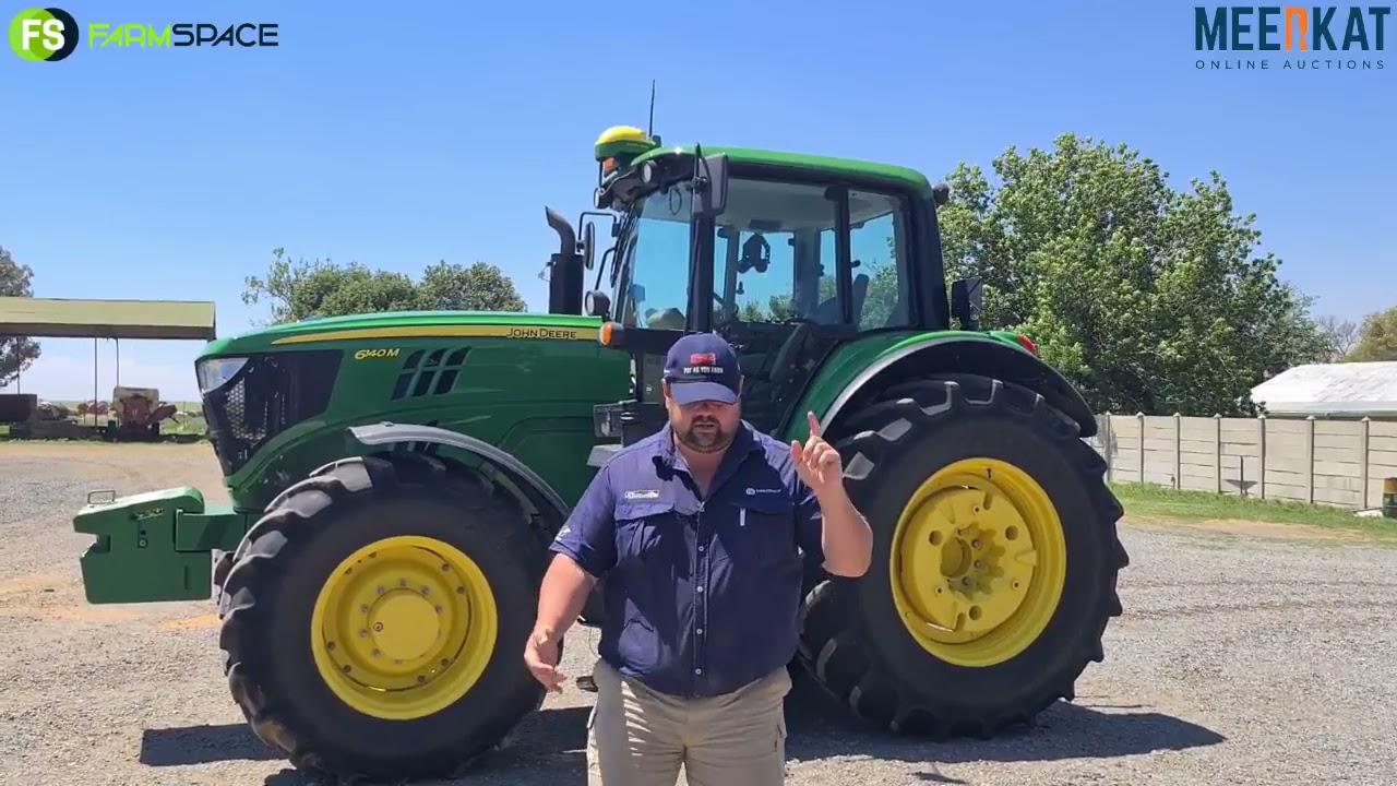 Kwaliteit Trekker Veiling Sonder Grense - 2x John Deere 6140M