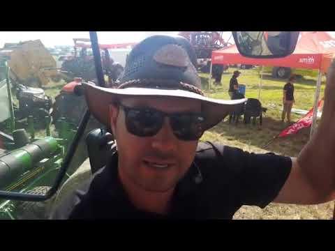 Kubota M7172 at the Balfour Hay day 2019