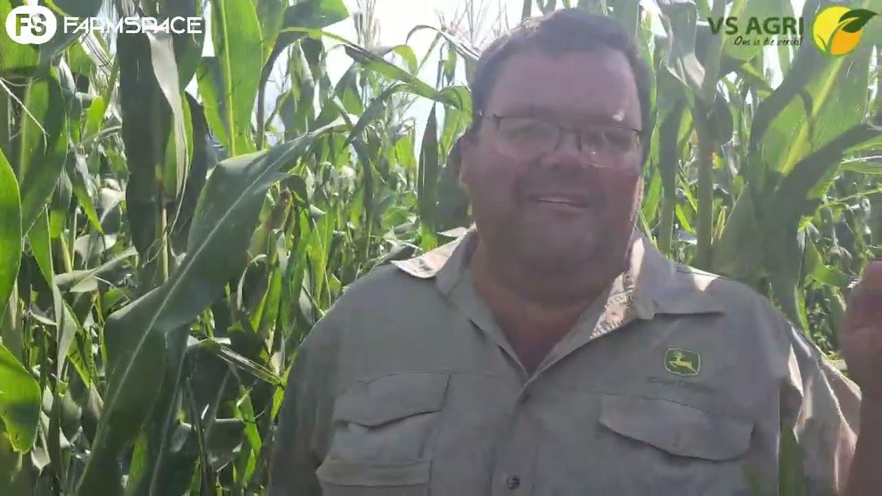 Stephan Fourie op die VS Agri Groentoer 2022