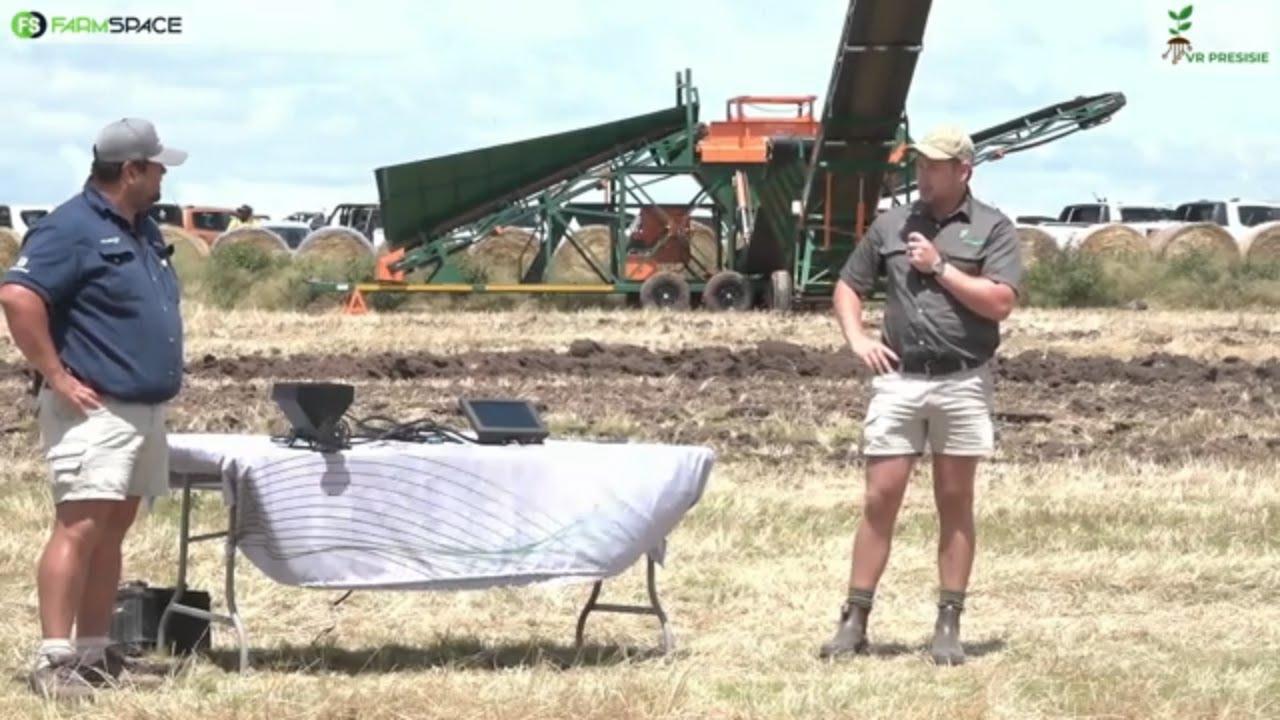 Kyk hoe VR Presisie by die FarmSpace Pro-Tour in Bethal hul Vari-Drive Rate Controller demonstreer.