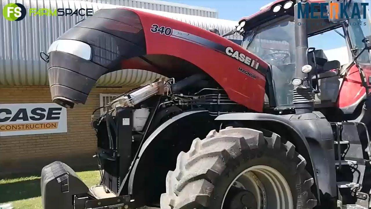 2018 Case Magnum 340 Rowtrac op Kwaliteit Trekker en Implement Veiling Sonder Grense 21-24 Feb 2022