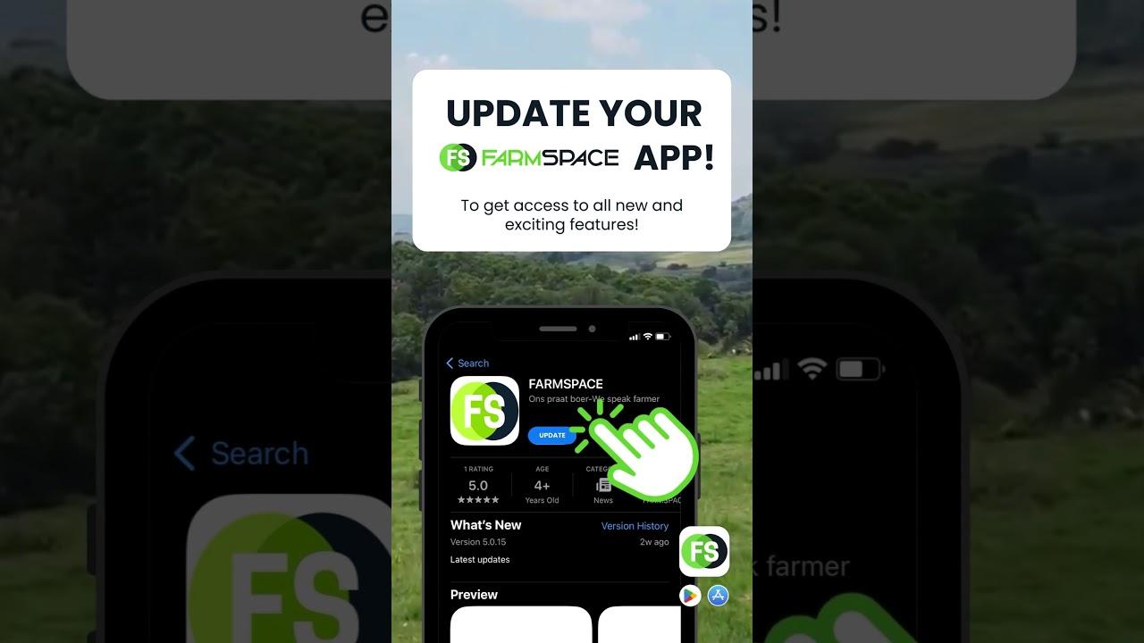 Stay up to date on all new features of the FarmSpace App.