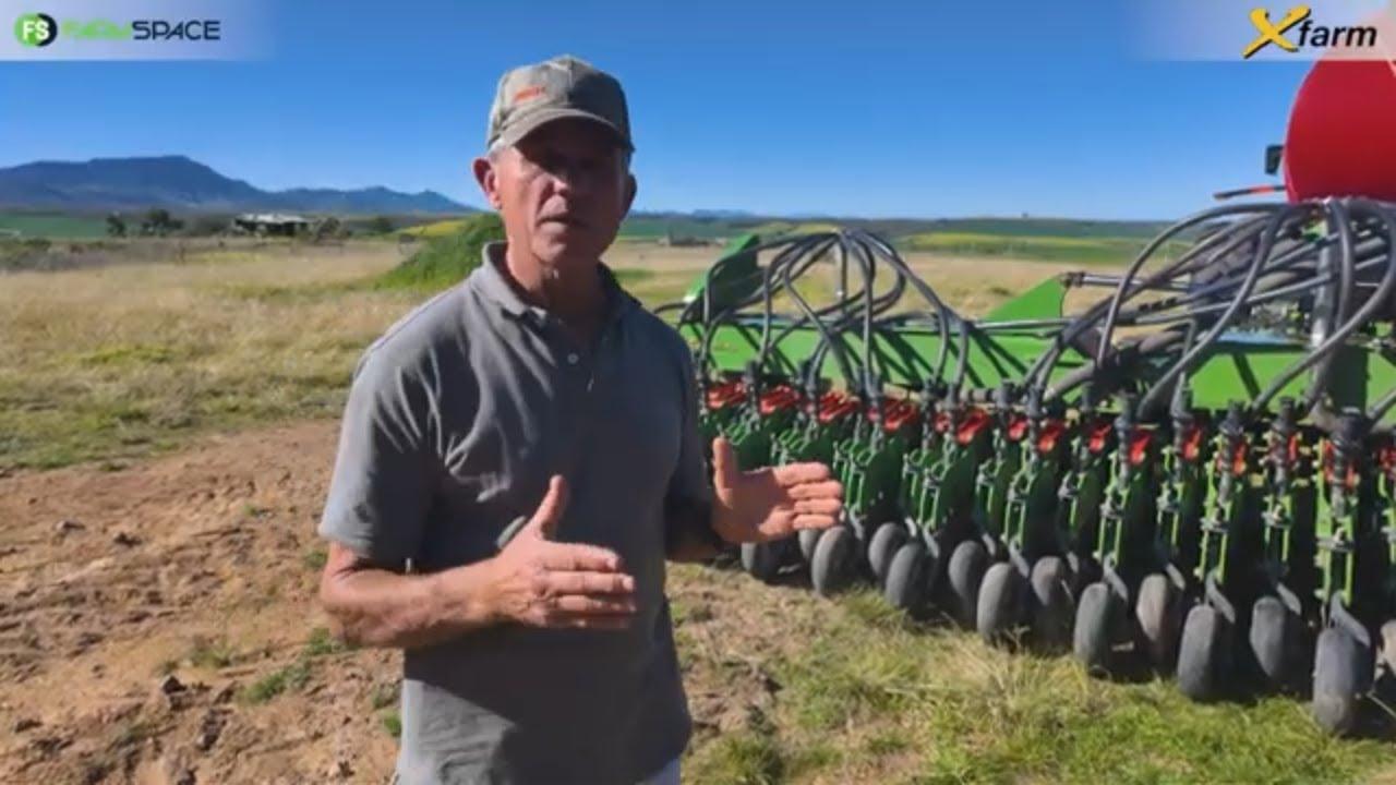 Kan 'n Xfarm disc planter werk op koring?