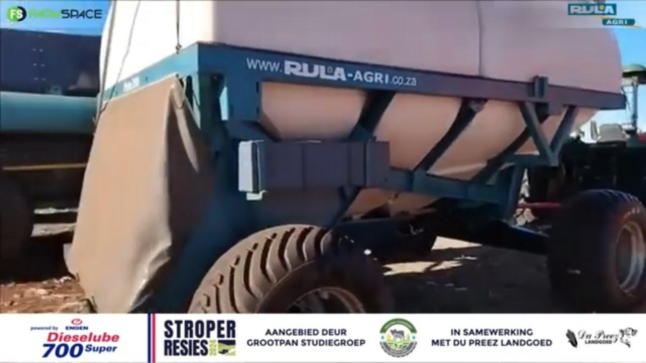Rula Agri se tapkar by die Stroper Resies 2024.