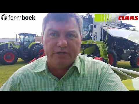 Unieke kuilvoer sisteem op die Claas Jaguar 940. Hy slyp sommer self sy lemme!