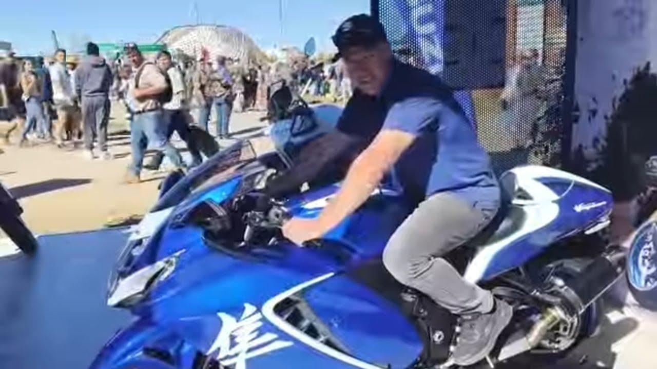 Ons kuier by Suzuki se 'speelgoed' afdeling hier op Nampo 2026.