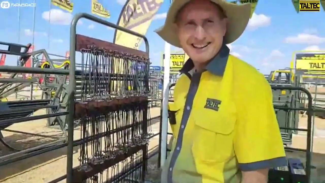 Greg van Tel-Tec neem ons deur hulle stalletjie hier op Nampo.