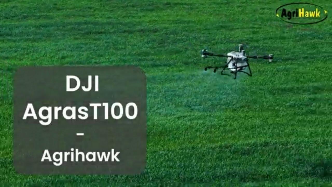 Die DJI Agras T100 van Agrihawk is 'n BEAST!