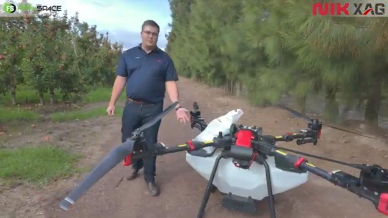 Wil jy slak pellets strooi? Oloff vertel ons meer oor hoe die XAG P100 Pro drone jou oplossing is.