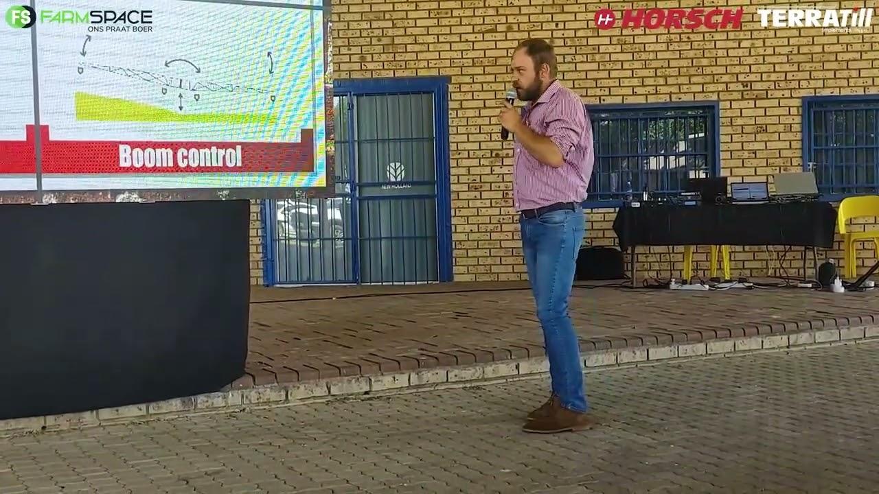 Wat kan jy verwag van die HORSCH Leeb spuit se booms?