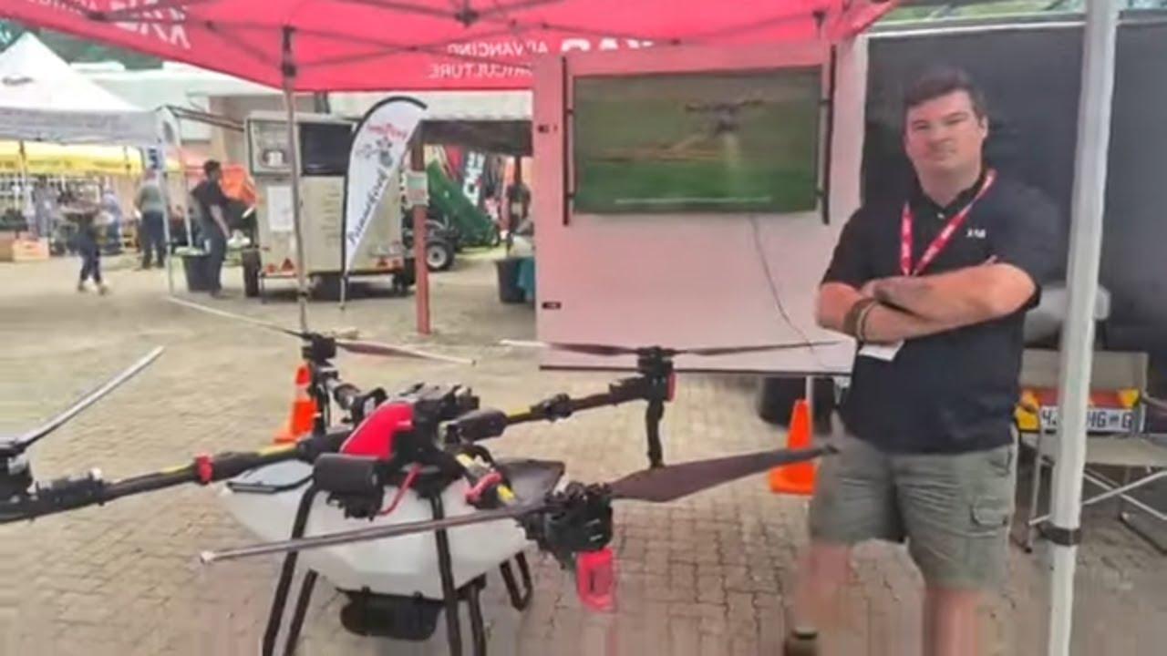 What is the future of drones in macadamia farming? - AmberMacs Macadamia Expo 2025