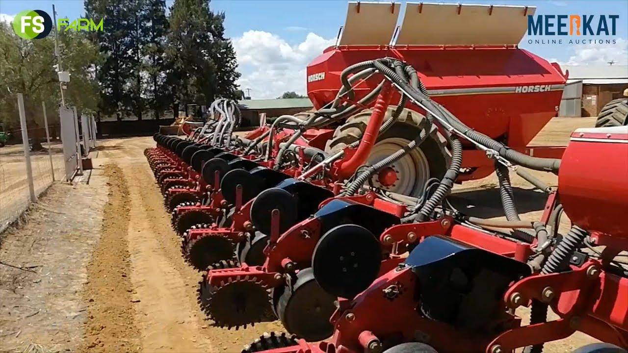 7 Horsch Planters op Kwaliteit Trekker en Implement Veiling Sonder Grense 21 tot 24 Feb 2022