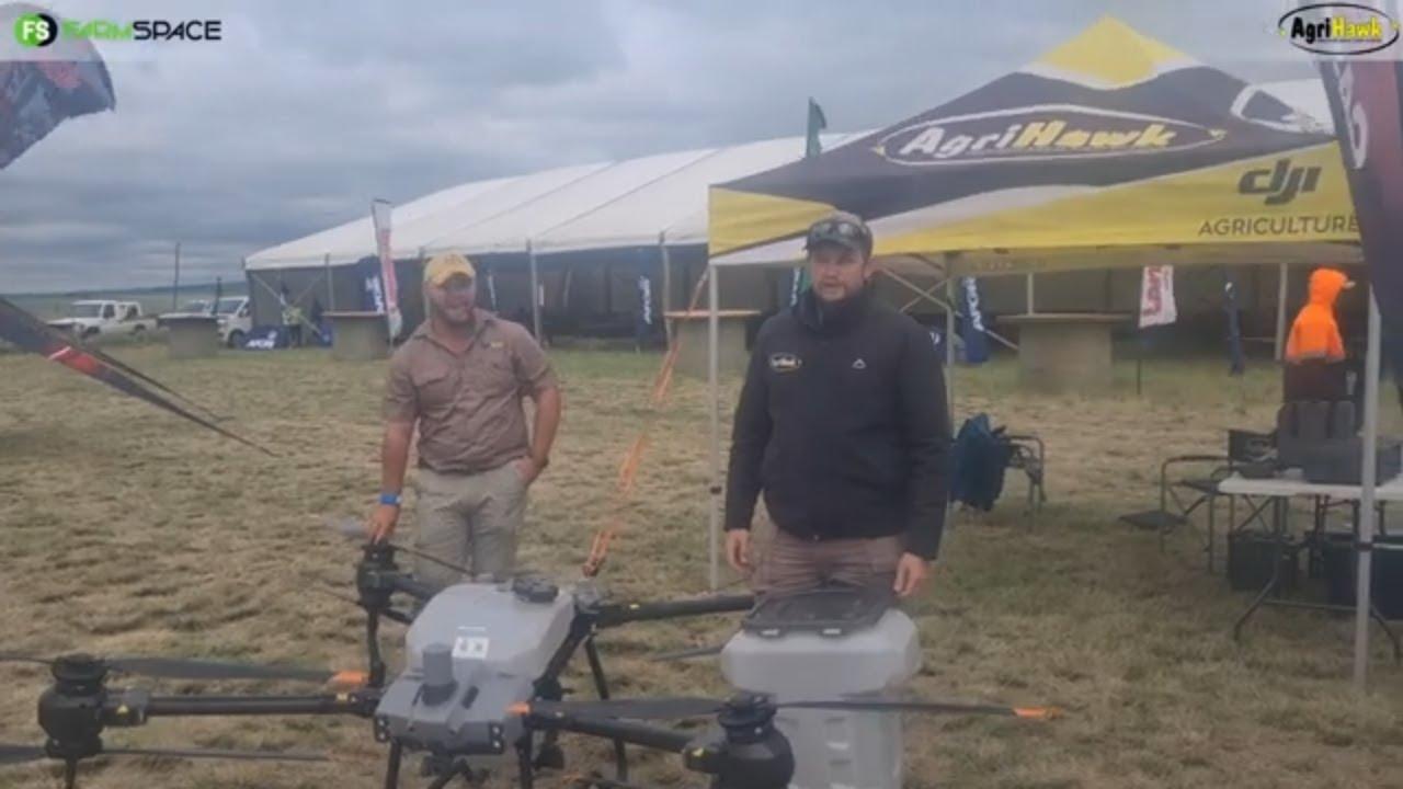 AgriHawk DJI Agriculture Drones by Balfour Hooidag 2024.