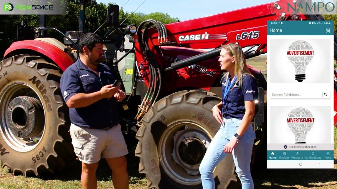 Wil jy meer inligting hê? Laai die Nampo app af en scan die uitstaller se QR code by NAMPO 2024.