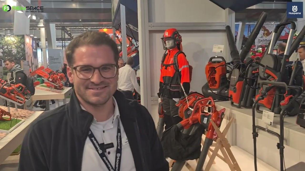 Husqvarna at AGRITECHNICA 2023. What can they offer you? Patrick tells us more.
