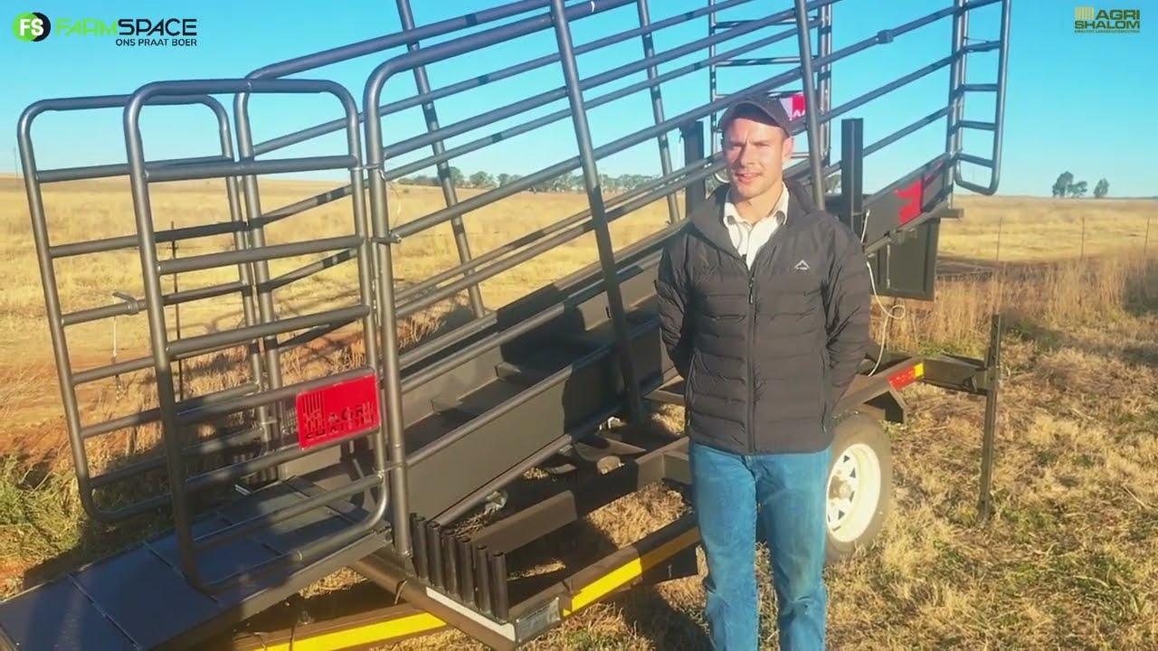 Het jy al gehoor van Agri Shalom se Bees Veldsman, hulle mobiele beeskraal?