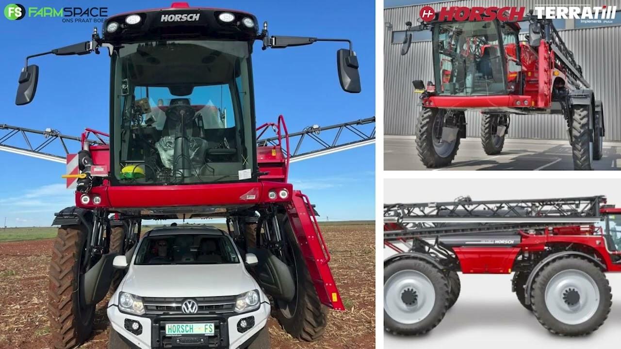 Die HORSCH Leeb 6.280 VL spuit is die eerste een in Suid-Afrika!