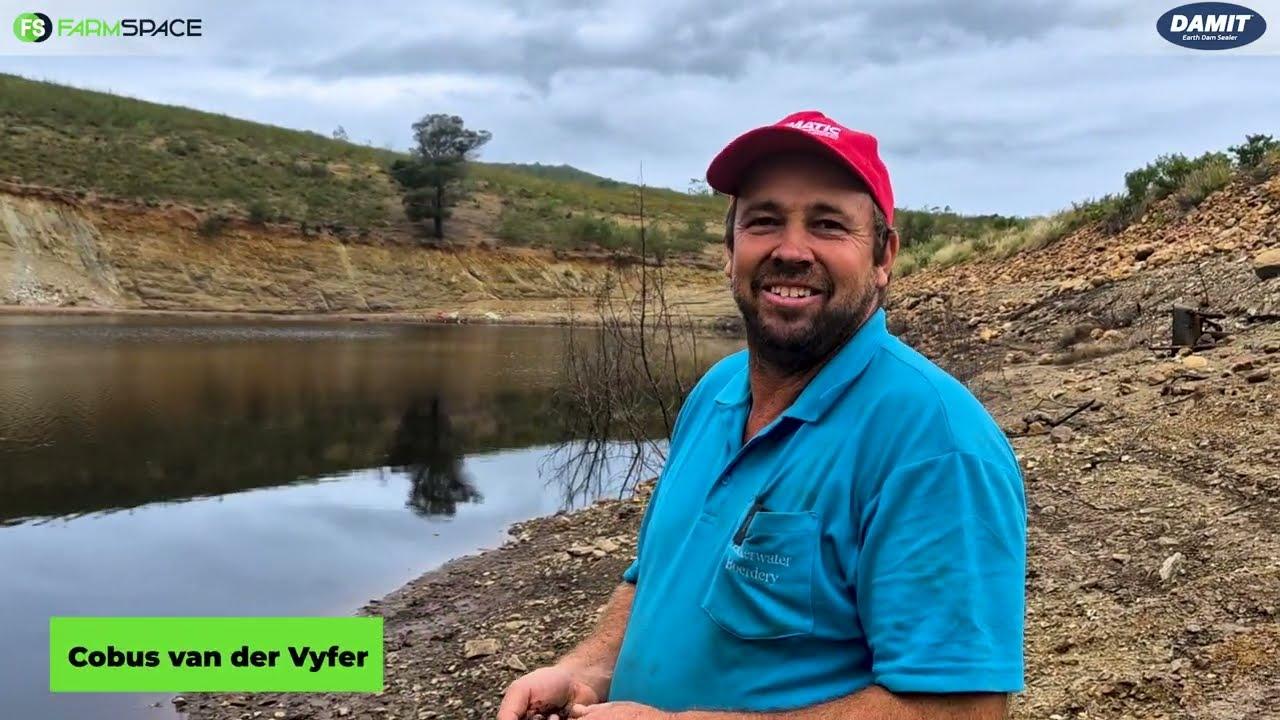 Hoe kan Damit Dam Sealer jou water probleem oplos? Cobus vertel.