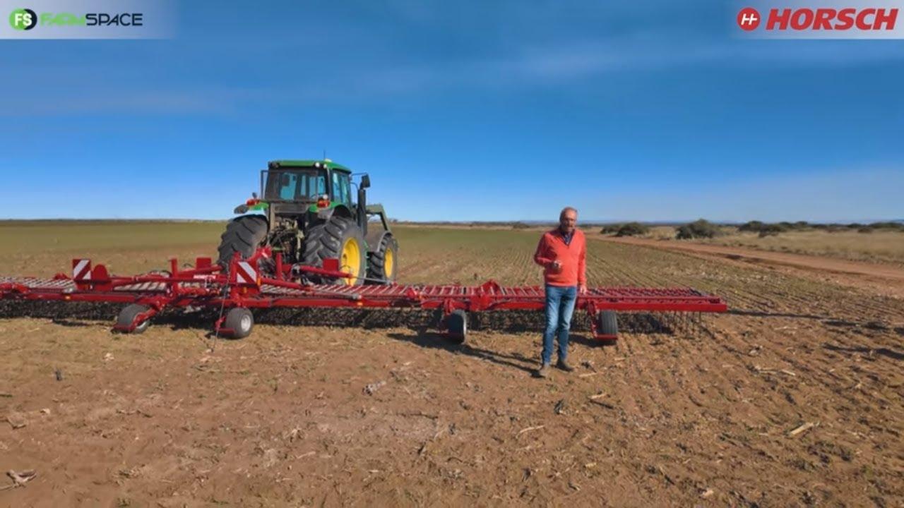 Hoe lank bestry hulle al onkruid in Europa met die Horsch Cura?