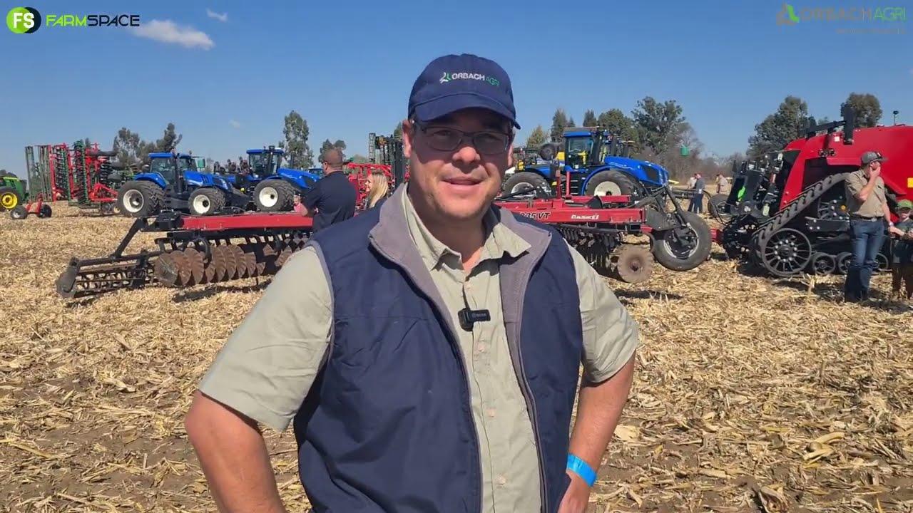 VAL Boeredag 2022 - Orbach Agri se Metal-Fach 7m sleep masjien was op demo.