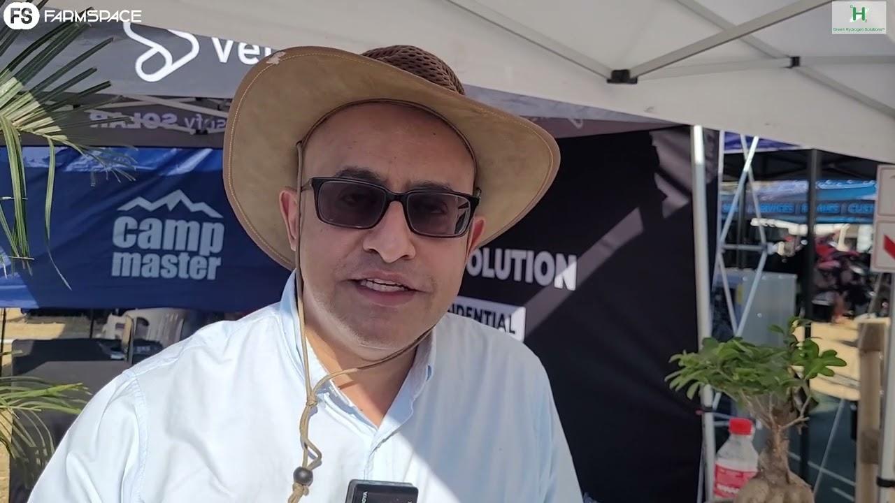 Ibrahim van Green Hydro Solutions gesels met ons oor die krag oplossings wat hulle bied.