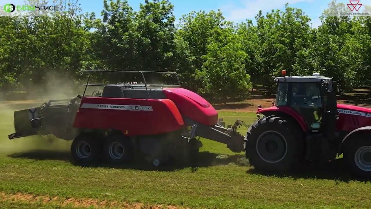 Soek jy 'n groot, vierkantige baler wat alles kan baal? Ons kyk hoe doen die Massey Ferguson.