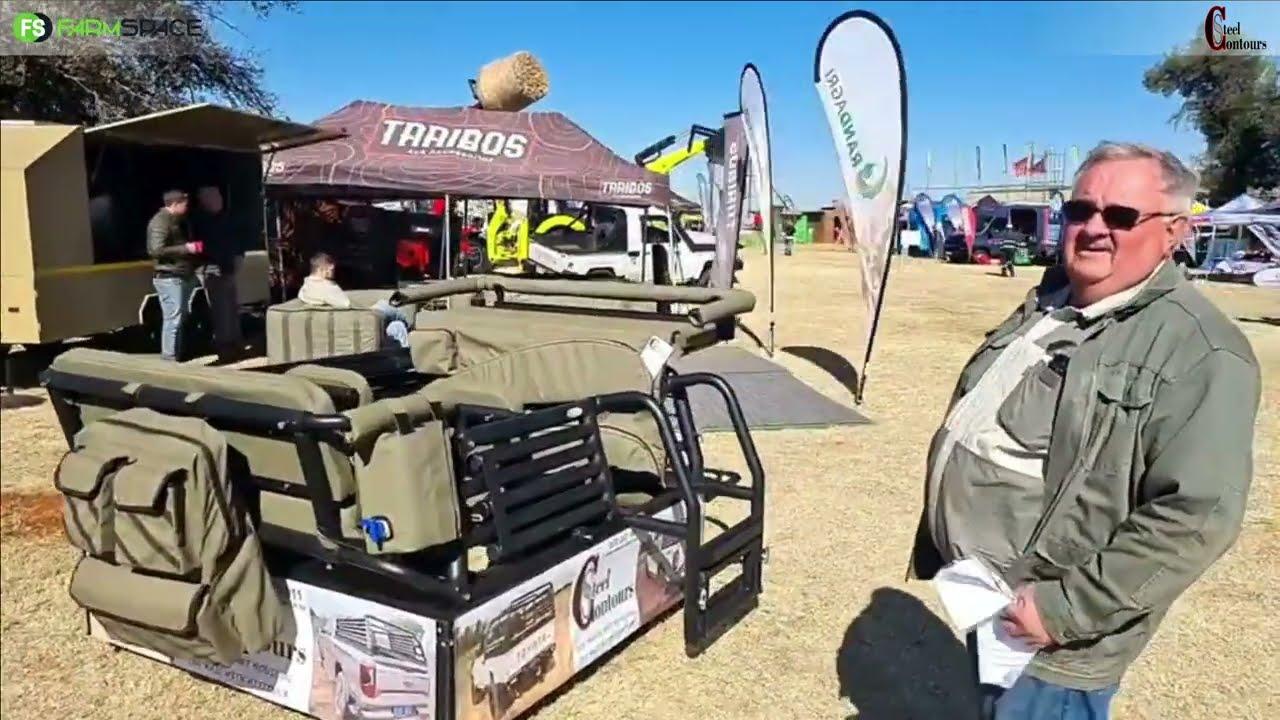 Vat jou sitkamer jagveld toe Steel Contours Bakkie Tralies op Stroper Resies 2024.