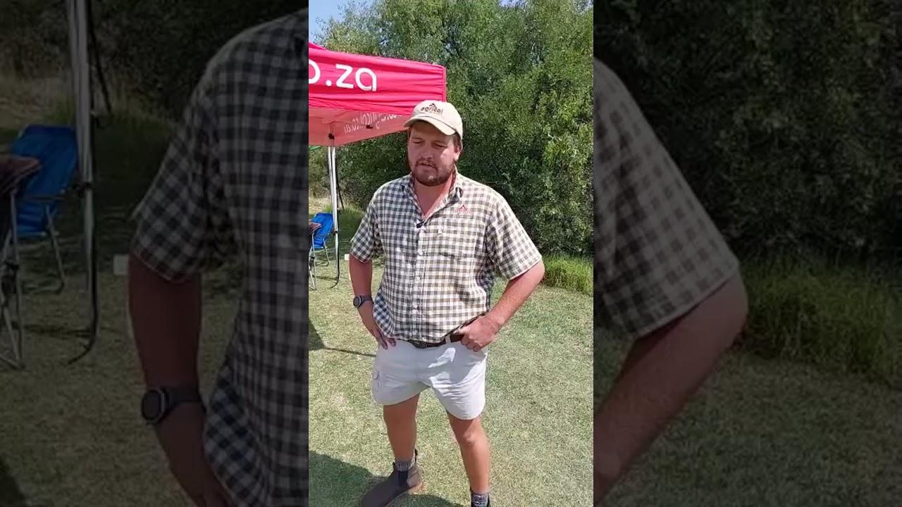 Ben van Agricol by die Weiveld Golfdag